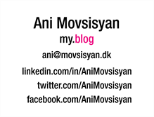 Tablet Screenshot of movsisyan.dk